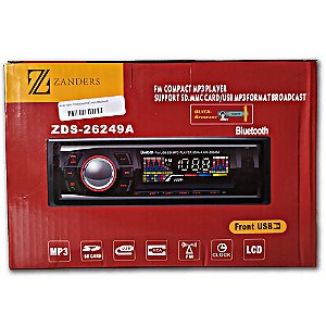 Auto radio Fm/sd/usb/mp3 com Bluetooth