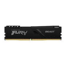 Memória Ram DDR4 16GB 3200 Kingston Fury Beast Preto