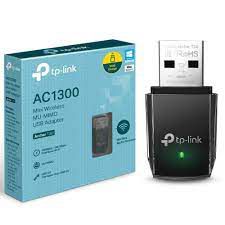 Adaptador Usb Wireless Ac1300 Archer T3U Mini Dual Band 2.4ghz E 5ghz