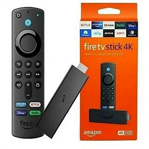 Fire TV Stick 4K com Controle Remoto por Voz com Alexa Streaming em Full HD 2°G