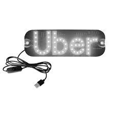 Placa Luminosa Uber Entrada Usb