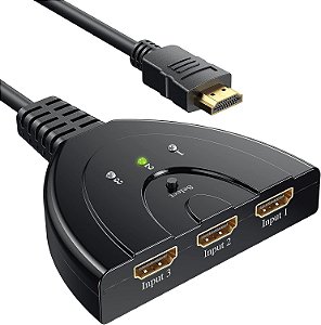 Switch Hdmi 3 X1 Splitter VT-HD3/1