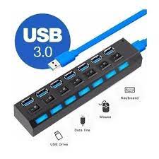 Hub USB 4 Portas USB 3.0 Alta Velocidade