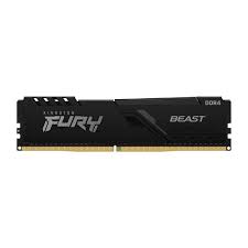 Memória Ram DDR4 8GB 3600 Kingston Fury Beast Preto