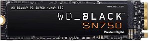 Hd Ssd M.2 NVMe 500 Gb  Western Digital  Chave M 5 Pinos 2280 SN750