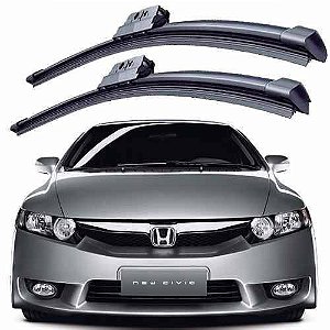 Kit Limpador De Parabrisa Dianteiro Civic 2007/2011 26"/24"