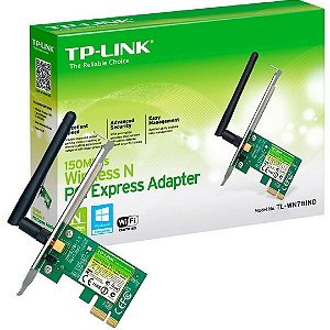 Placa De Rede Pci Express Adapter Tp-Link 781nd