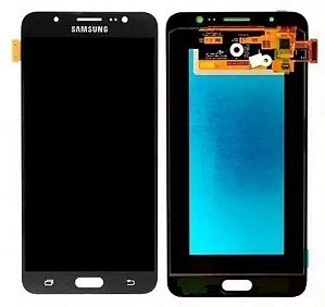 Frontal Samsung J7/J710 metal 2016 preto Original