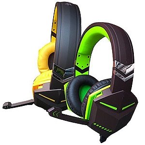 Headset Gamer Fr-510 Deep Bass Fone Ouvido Microfone P2 Pc Ps4