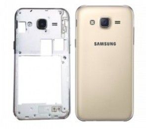 Carcaça Samsung J700 Dourado