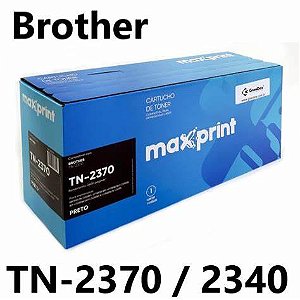 CARTUCHO TONER MAX COMP BROTHER BLKG TN-2370 MAXPRINT