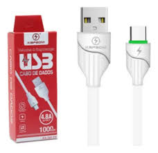 Cabo de Dados Tipo C Kapbom KA-327 ty 1 Metro
