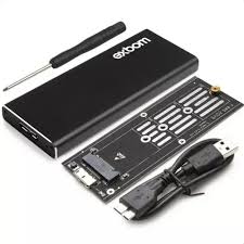 Case para HD SSD M.2 Satellite USB 3.0 AX-203S