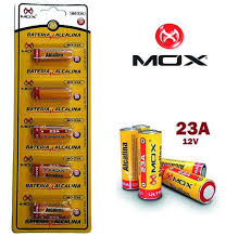 BATERIA ALKALINA MOX MO-23A (CARTELA C/ 5 PCS)
