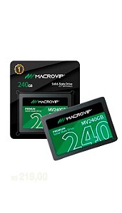 Hd Ssd 240 gb Macrovip Sata 2,5 Pol 7mm Sata