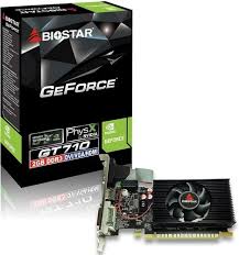 Placa De Video Biostar Geforce Gt 710 4gb 64 Bit Ddr3 Dvi Hdmi Vga