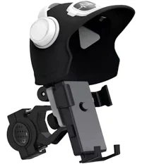 Suporte Celular Estilo Capacete Moto -proteção Solar E Chuva