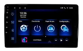 Central Multimídia Tela 9" 2gb/32gb Android/Carplay 2 Din RA-910