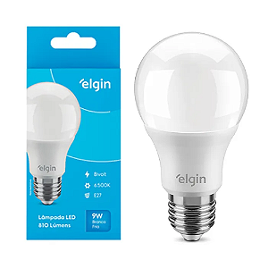 LAMPADA LED 9,0W 6500K ELGIN