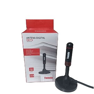 ANTENA DIGITAL EXTERNA 3M CABO BASE IMÃ RESISTENTE A AGUA