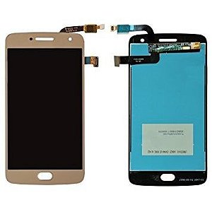 Frontal Motorola Moto G5 Plus Dourado