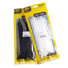 ABRAÇADEIRA NYLON 100MMX2,5 PRETA RINO C100