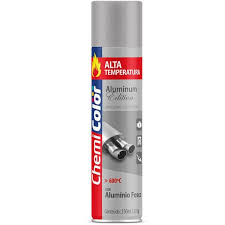 TINTA SPRAY ALUMINIIO ALTA TEMPERERATURA 400ML COLORE