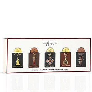 PERFUME KIT LATTAFA PRIDE BOX 4  5X20ML EDP