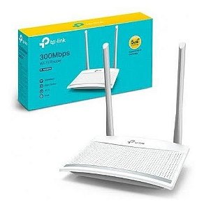 Roteador Wireless 300Mbps WR820N - TP-Link 2 antenas