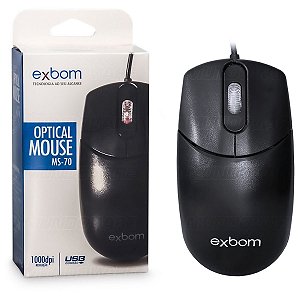 Mouse Óptico USB Grande