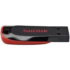 PenDrive Sandisk 128gb Cruzer Blade Lacrado Original
