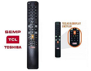 CONTROLE REMOTE PARA TV SMART TOSHIBA TCL