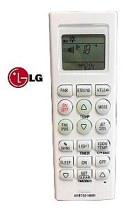 CONTROLE REMOTO AR COND LG QUENTE/FRIO 8080