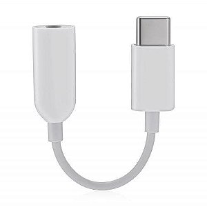 Cabo Adaptador Tipo C Para P2 Fone De Ouvido