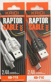 Cabo de Dados  V-8 Kaid Turbo Reforçado