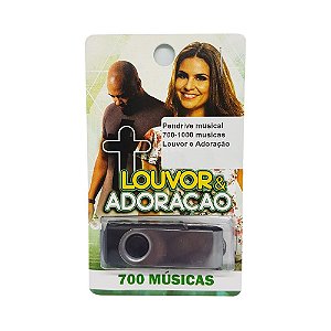 Pendrive musical 700-1000 musicas Louvor e Adoração