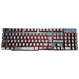 Teclado Gamer Usb Iluminado 3 Cores Banson Tech BS-TP1201