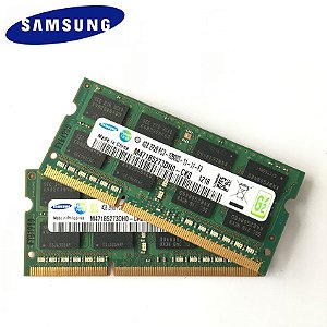 Memória Ram DDR3 4gb 1600mhz PC3 Para Notebook Samsung