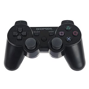 Controle para Ps3 sem Fio Dual Shock Wireless Hoopson