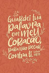 Bíblia Sagrada Salmo 119.11 N V T - Capa Dura - Letra Normal