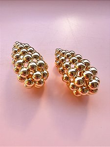 Brinco Gota Balls G Ouro