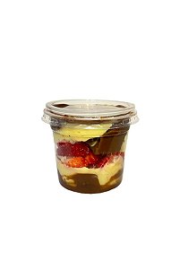 Pote Redondo 250 ml Para Bolo, Doce, Salada 250 ml - KIT c/50 un