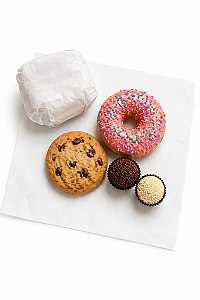 Papel Manteiga Barreira Gordura Lanches, Doces - 400 un Liso