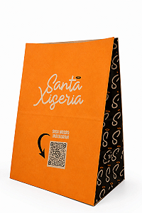 Saco de Papel Kraft Personalizado Grande 24X14,5X31 - 3000 un