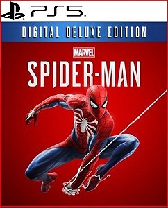 marvel's spider-man digital deluxe edition ps5 mídia digital
