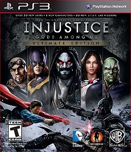 Injustice gods among us ultimate edition ps3 mídia digital