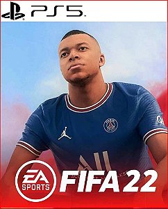 Fifa 22 edição standard ps5 mídia digital
