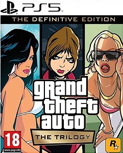 Grand Theft Auto GTA: The Trilogy The Definitive Edition ps5 mídia digital