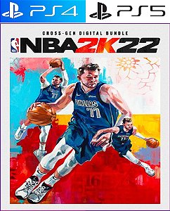 Pacote Digital NBA 2K22 Cross-Gen ps4 e ps5