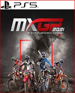 Mxgp 2021 the official motocross videogame ps5 mídia digital